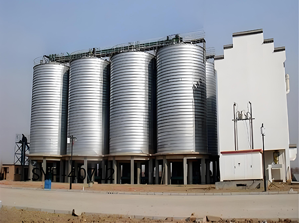 鋼板倉與螺旋卷板倉基礎工程施工工序